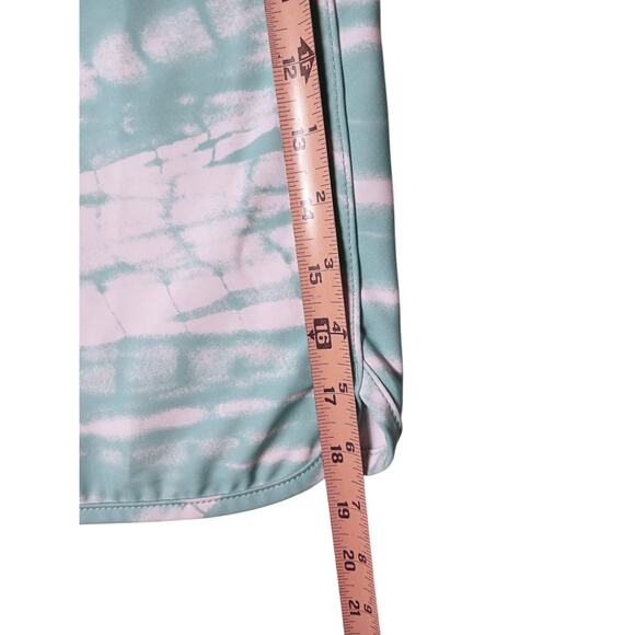 Hurley Phantom Tigerbyte Board Shorts Mens Sz 32 Aqua White Swim Stretch Tie Dye - Picture 6 of 12